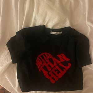 Adika Hotter than hell Cropped Tee